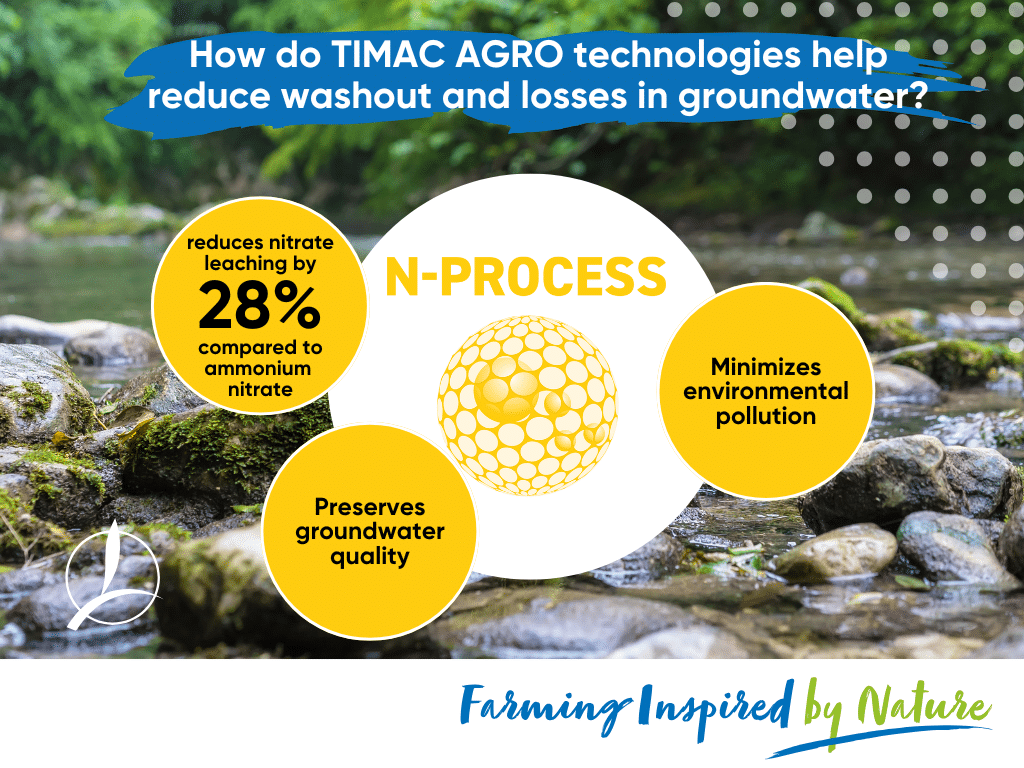 N-Process reduces losses in groundwater